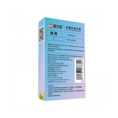 【避孕润滑】003超薄 6只装 倍力乐