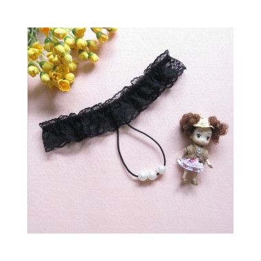 【情趣内衣】激情蕾丝开裆T裤D4168 耶妮娅