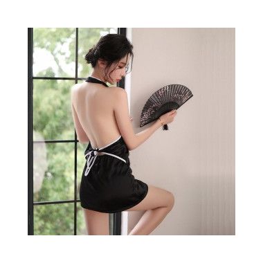 【情趣内衣】情趣复古旗袍性感睡裙X3334 耶妮娅