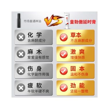 【护理保健】皇勃傲延时膏20g SIYI/丝翼