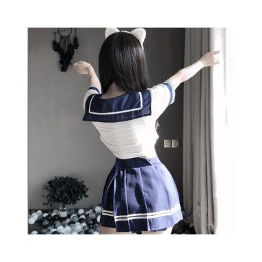 【情趣内衣】清纯学生可爱制服佐卡莲/ZOCOA