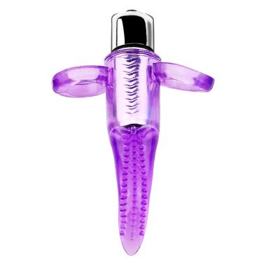 （女用器具）爱呗手指震动套（蓝色）