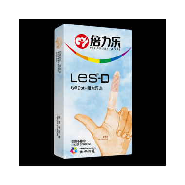 【避孕润滑】粗大颗粒医用手指套 倍力乐